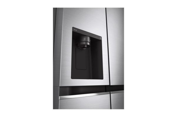 LG GSJV70PZTE Ψυγείο Ντουλάπα NoFrost Υ179xΠ91.3xΒ73.5εκ. Inox