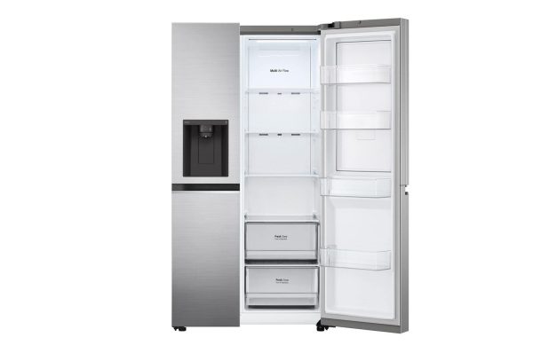 LG GSJV70PZTE Ψυγείο Ντουλάπα NoFrost Υ179xΠ91.3xΒ73.5εκ. Inox