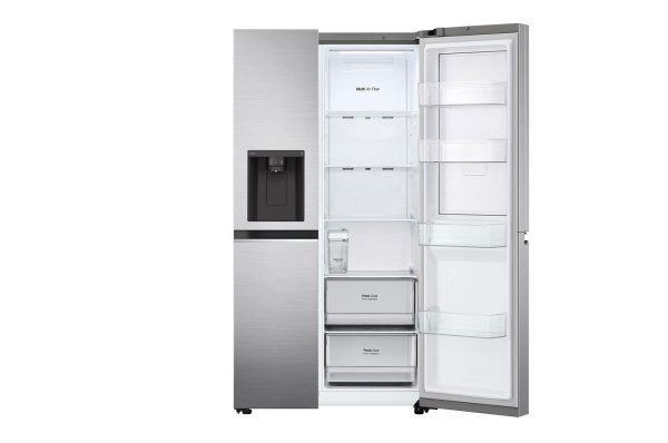 LG GSJV71PZTE Ψυγείο Ντουλάπα 632lt Total NoFrost Υ179xΠ91.3xΒ73.5εκ. Inox