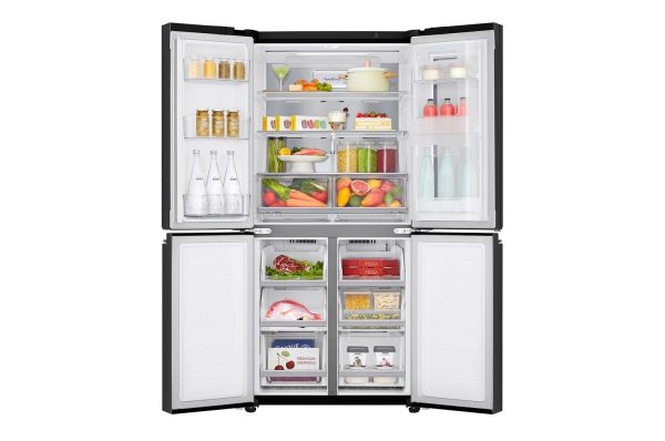 LG GMQ844MC5E Ψυγείο Ντουλάπα NoFrost Υ178.7xΠ83.5xΒ73.4εκ. Inox