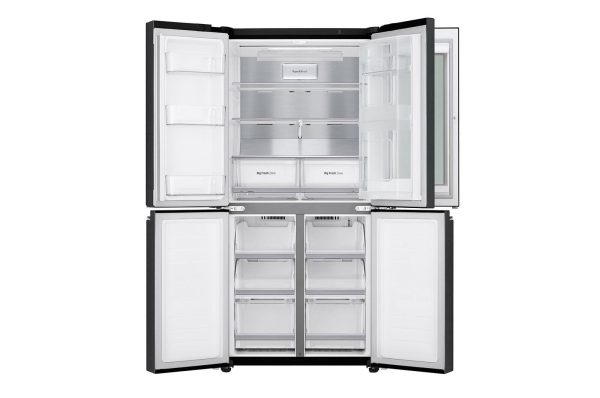 LG GMQ844MC5E Ψυγείο Ντουλάπα NoFrost Υ178.7xΠ83.5xΒ73.4εκ. Inox