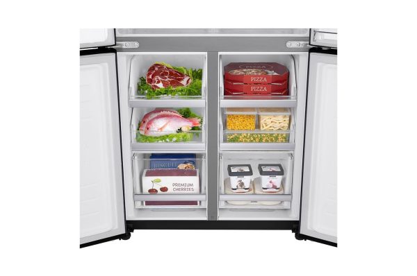 LG GMQ844MC5E Ψυγείο Ντουλάπα NoFrost Υ178.7xΠ83.5xΒ73.4εκ. Inox