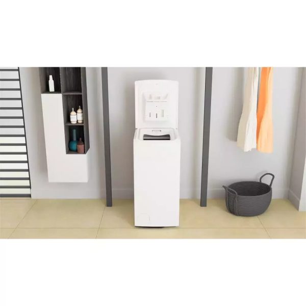 Whirlpool Πλυντήριο Ρούχων Άνω Φόρτωσης 6kg 1200 Στροφών TDLRBX 6252BS