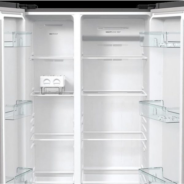 Gorenje NRR9185EAXL4 Ψυγείο Ντουλάπα NoFrost Υ179xΠ91xΒ64.3εκ. Inox