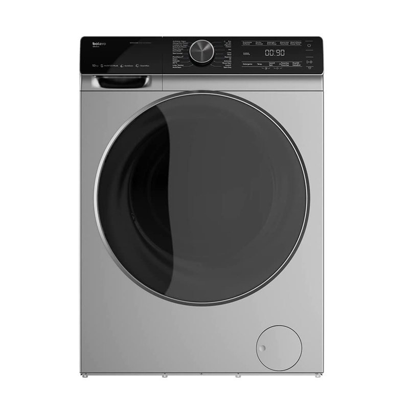 Cecotec Πλυντήριο Ρούχων 10kg 1400 Στροφών Γκρι Bolero DressCode 2000 Autodosis Dark 02358