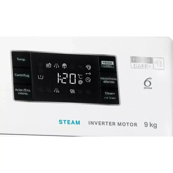 Whirlpool Πλυντήριο Ρούχων 9kg 1200 Στροφών FFS 9258 W SP 859991638000