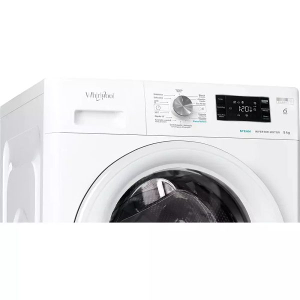 Whirlpool Πλυντήριο Ρούχων 9kg 1200 Στροφών FFS 9258 W SP 859991638000