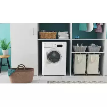 Indesit Πλυντήριο Ρούχων 7kg 1200 Στροφών EWE81284 WSPTN