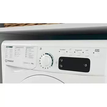 Indesit Πλυντήριο Ρούχων 7kg 1200 Στροφών EWE81284 WSPTN