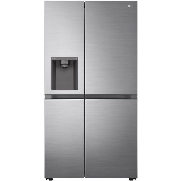 LG GSLV71PZLE Ψυγείο Ντουλάπα NoFrost Υ179xΠ91.3xΒ73.5εκ. Inox