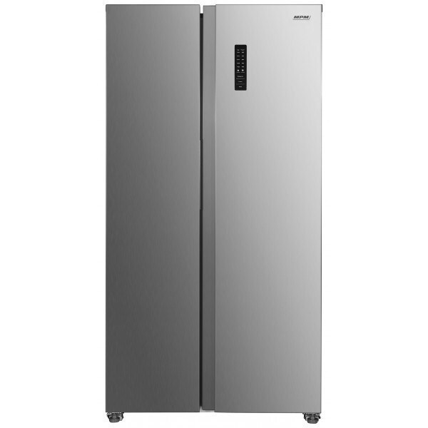 MPM MPM-563-SBS-14/N Ψυγείο Ντουλάπα Total NoFrost Υ177xΠ90xΒ66εκ. Inox