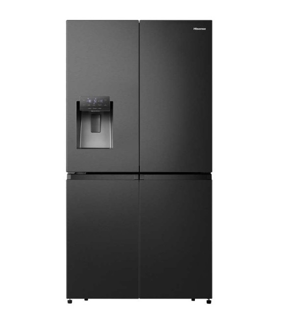 Hisense RQ760N4SBFE Ψυγείο Ντουλάπα Total NoFrost Υ178.5xΠ91.4xΒ72.5εκ. Inox