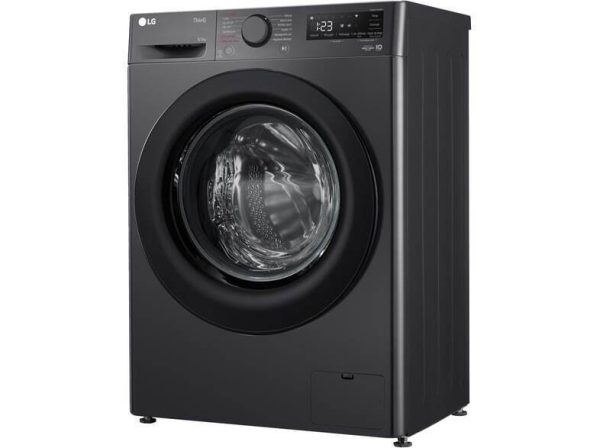 LG Πλυντήριο Ρούχων 8.5kg 1200 Στροφών Μαύρο F2WV308S6AB