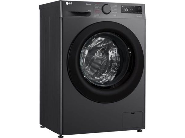 LG Πλυντήριο Ρούχων 8.5kg 1200 Στροφών Μαύρο F2WV308S6AB