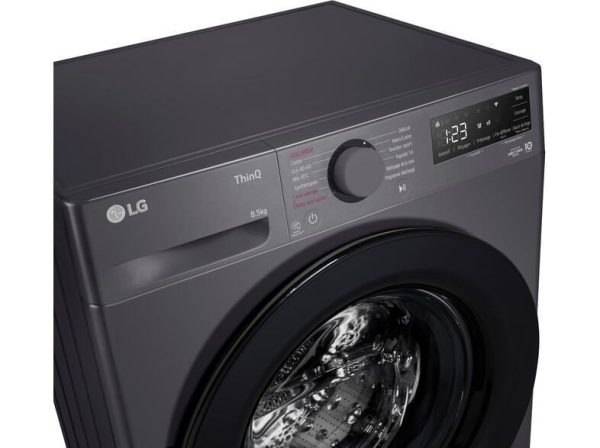 LG Πλυντήριο Ρούχων 8.5kg 1200 Στροφών Μαύρο F2WV308S6AB