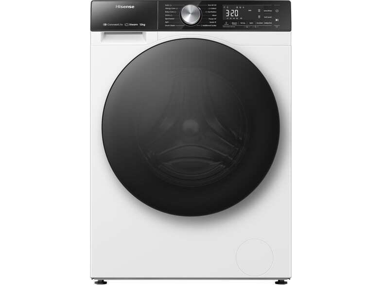 Hisense Πλυντήριο Ρούχων 12kg 1400 Στροφών WF5S1243BW