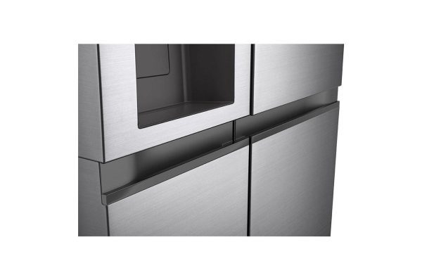 LG GSLV51PZXE Ψυγείο Ντουλάπα Total NoFrost Υ179xΠ91.3xΒ73.5εκ. Inox