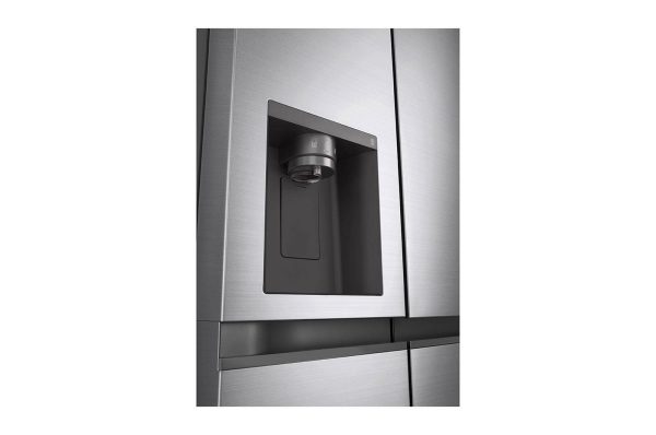 LG GSLV51PZXE Ψυγείο Ντουλάπα Total NoFrost Υ179xΠ91.3xΒ73.5εκ. Inox