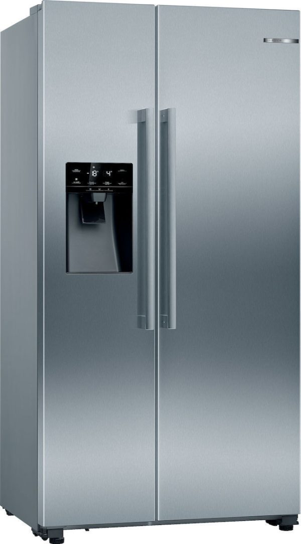 Bosch KAD93AIEP Ψυγείο Ντουλάπα 562lt NoFrost Υ179xΠ91xΒ71εκ. Inox