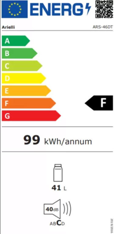 Arielli ARS-46DT Mini Bar Υ49.3xΠ47.4xΒ44.6εκ. Λευκό