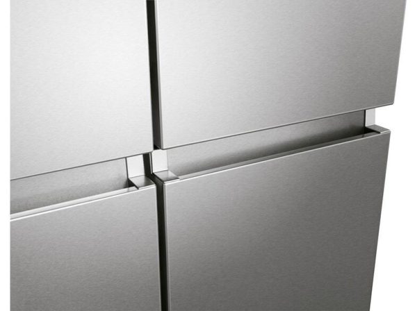 Hisense RQ758N4SBSE Ψυγείο Ντουλάπα NoFrost Υ178.5xΠ91.2xΒ72.5εκ. Inox