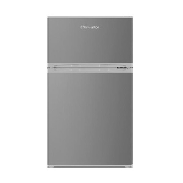 Inventor DPC852LS Ψυγείο Δίπορτο Υ85xΠ48xΒ51.5εκ. Inox