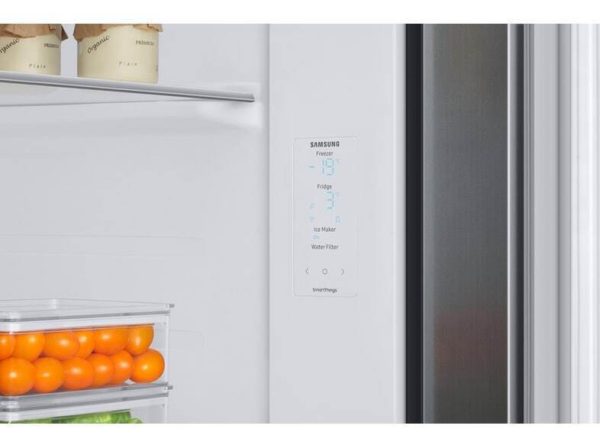 Samsung RS68CG885DS9EF Ψυγείο Ντουλάπα NoFrost Υ178xΠ91.2xΒ71.6εκ. Inox