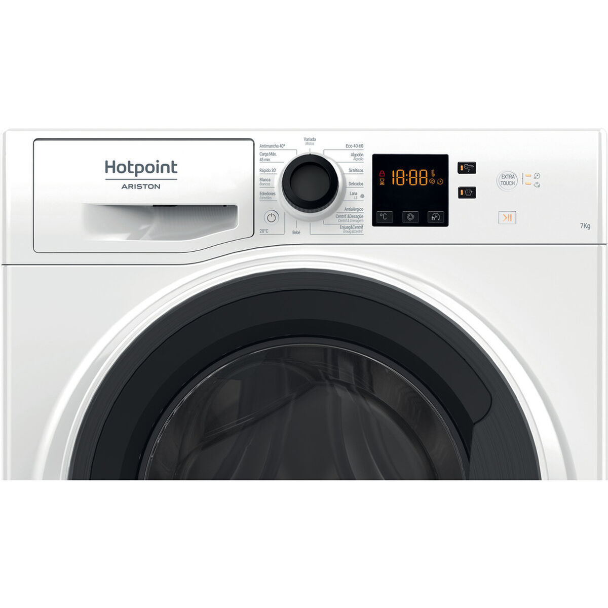 Hotpoint-Ariston Πλυντήριο Ρούχων 7kg 1200 Στροφών NS 722U WK SPT N