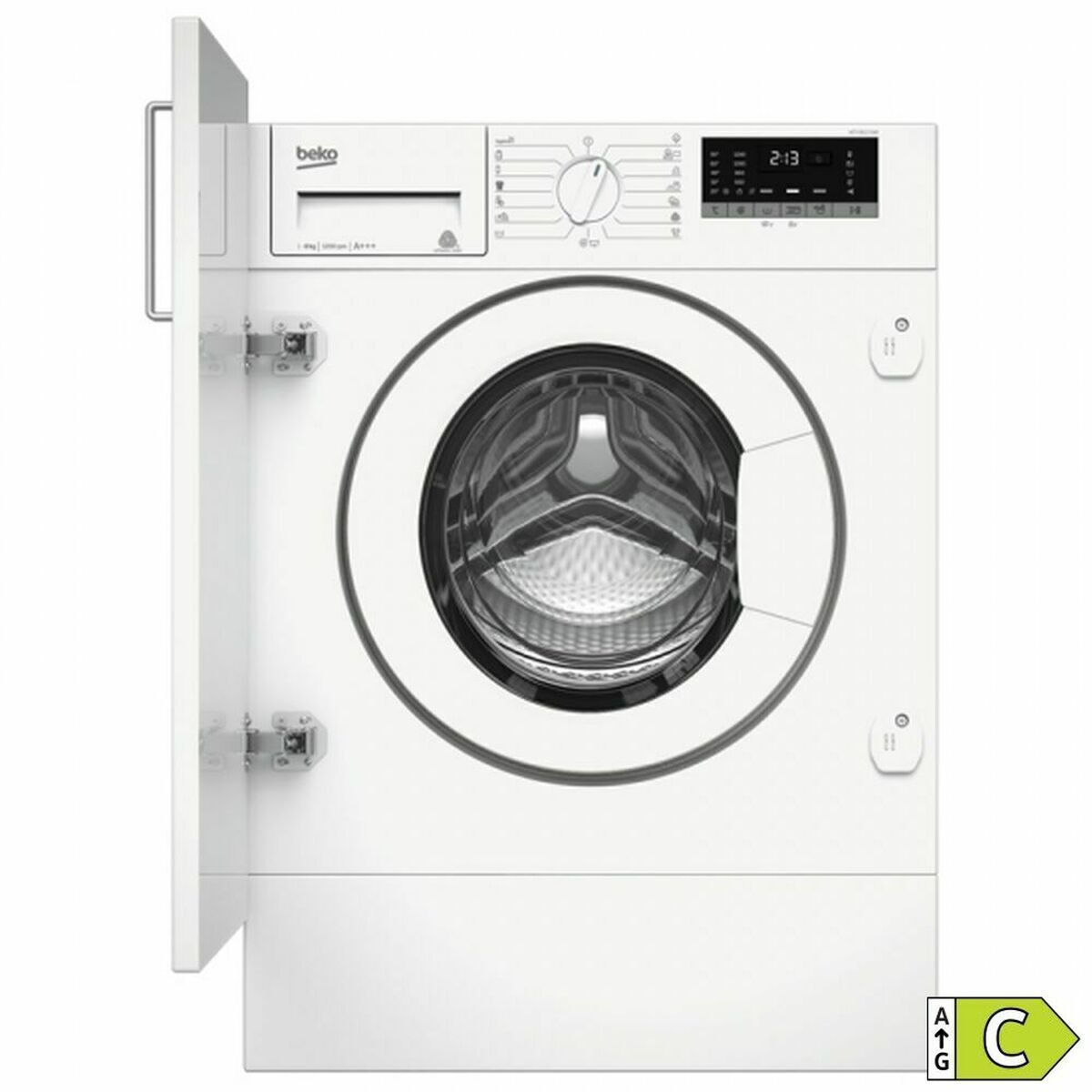 Beko Εντοιχιζόμενο Πλυντήριο Ρούχων 8kg 1200 Στροφών WITV 8612 XW0R