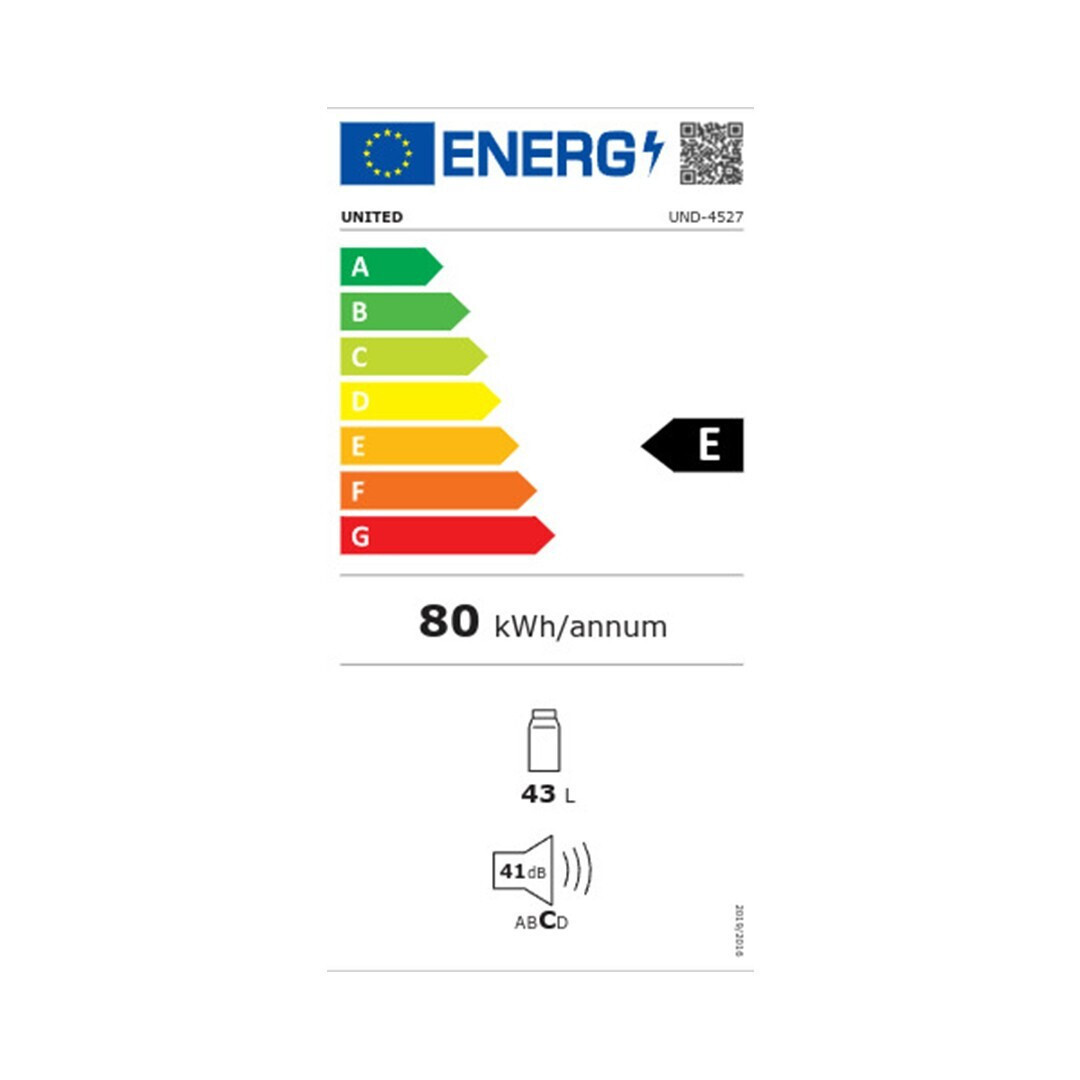 United UND-4527 Mini Bar Υ49.2xΠ47.2xΒ45εκ. Γκρι