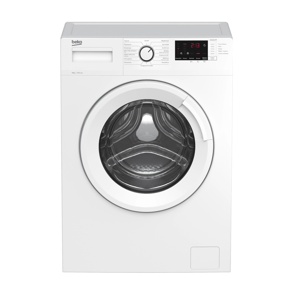 Beko Πλυντήριο Ρούχων 6kg 1200 Στροφών WUE 6612 PAR