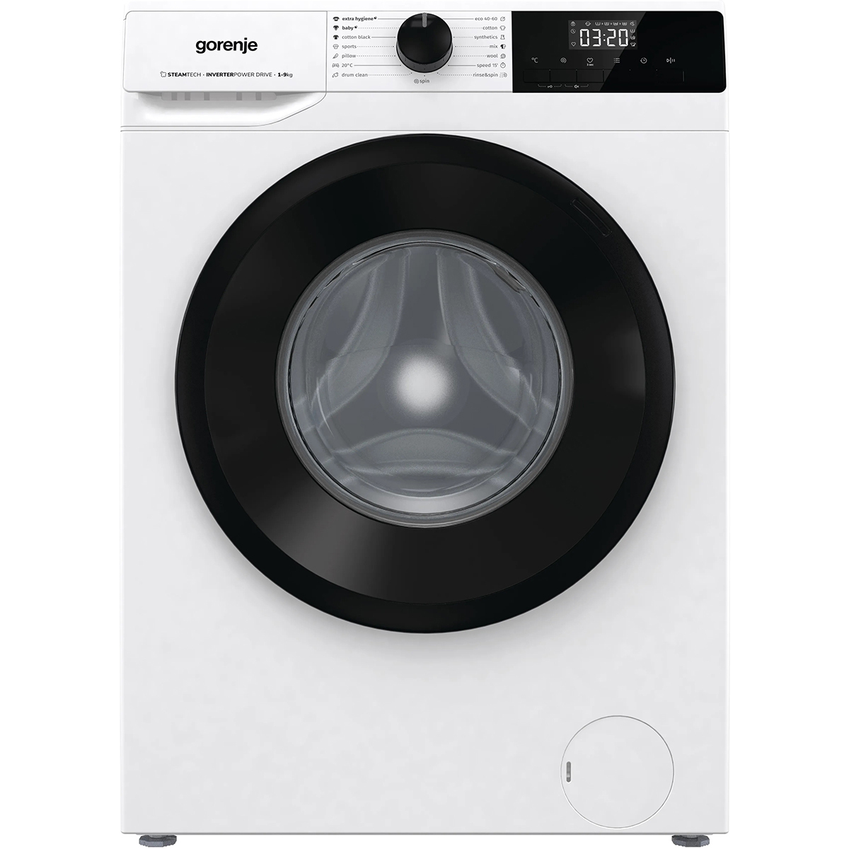 Gorenje Πλυντήριο Ρούχων 9kg 1400 Στροφών WNHPI94BS