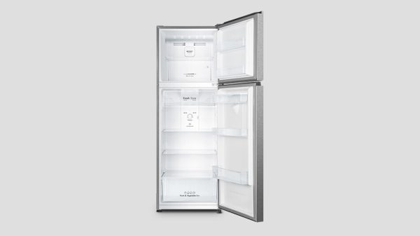 Inventor DPB17060INL Ψυγείο Δίπορτο 325lt Total NoFrost Υ169.6xΠ59.5xΒ65εκ. Inox