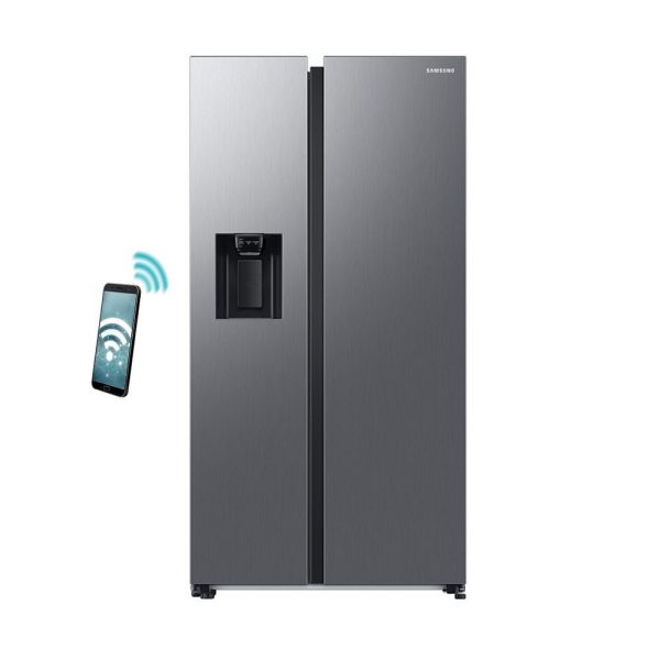 Samsung RS68CG885ES9 Ψυγείο Ντουλάπα NoFrost Υ178xΠ91.2xΒ71.6εκ. Inox