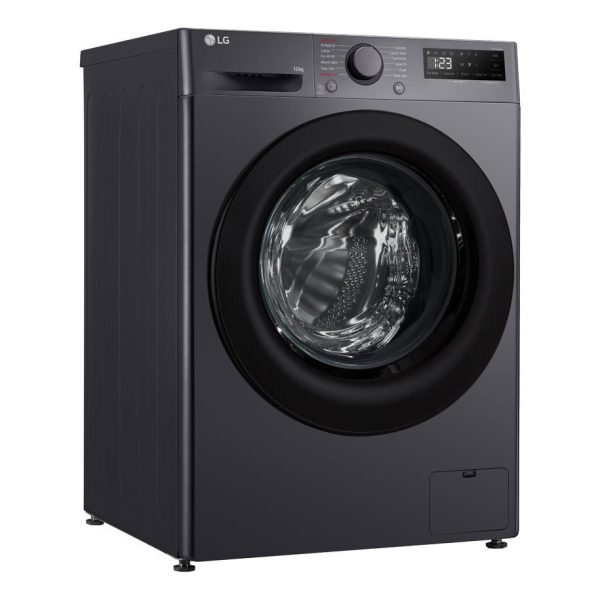 LG Πλυντήριο Ρούχων 10kg 1400 Στροφών Γκρι F4WR510SBM