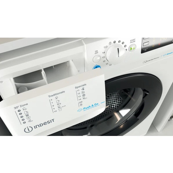 Indesit Πλυντήριο Ρούχων 7kg 1200 Στροφών BWSE 71295X WBV