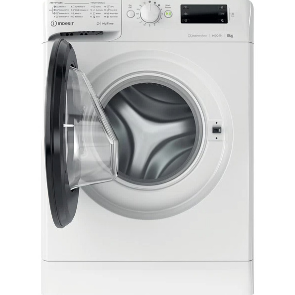 Indesit Πλυντήριο Ρούχων 8kg 1400 Στροφών MTWE 81495 WK EE