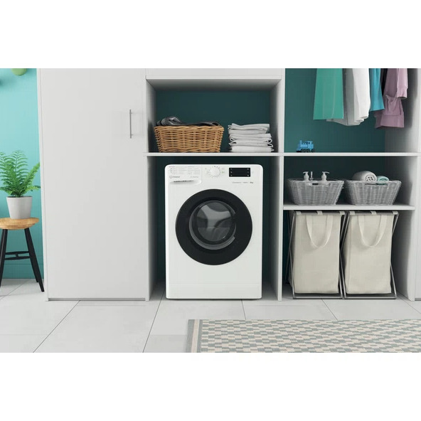 Indesit Πλυντήριο Ρούχων 8kg 1400 Στροφών MTWE 81495 WK EE