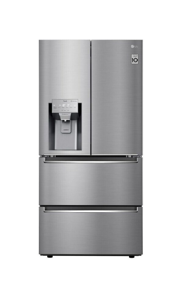 LG GML643PZ6F Ψυγείο Ντουλάπα Total NoFrost Υ178.7xΠ83.5xΒ73.4εκ. Inox