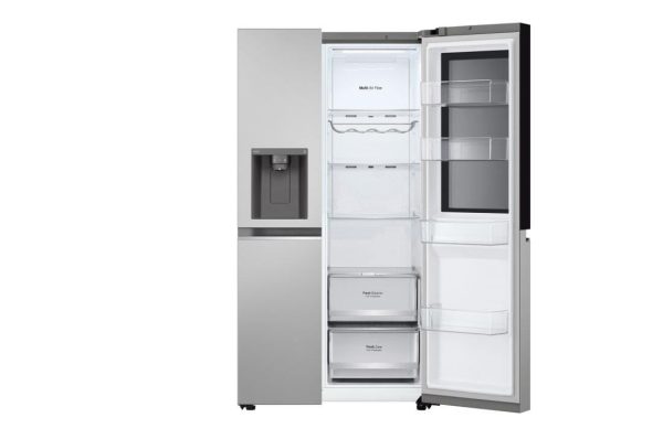 LG GSGV80PYLD Ψυγείο Ντουλάπα Total NoFrost Υ179xΠ91.3xΒ73.5εκ. Inox