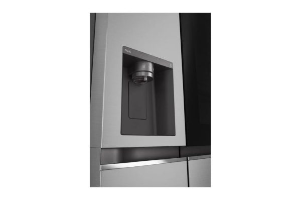 LG GSGV80PYLD Ψυγείο Ντουλάπα Total NoFrost Υ179xΠ91.3xΒ73.5εκ. Inox