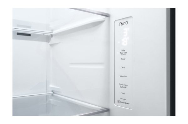 LG GSGV80PYLD Ψυγείο Ντουλάπα Total NoFrost Υ179xΠ91.3xΒ73.5εκ. Inox