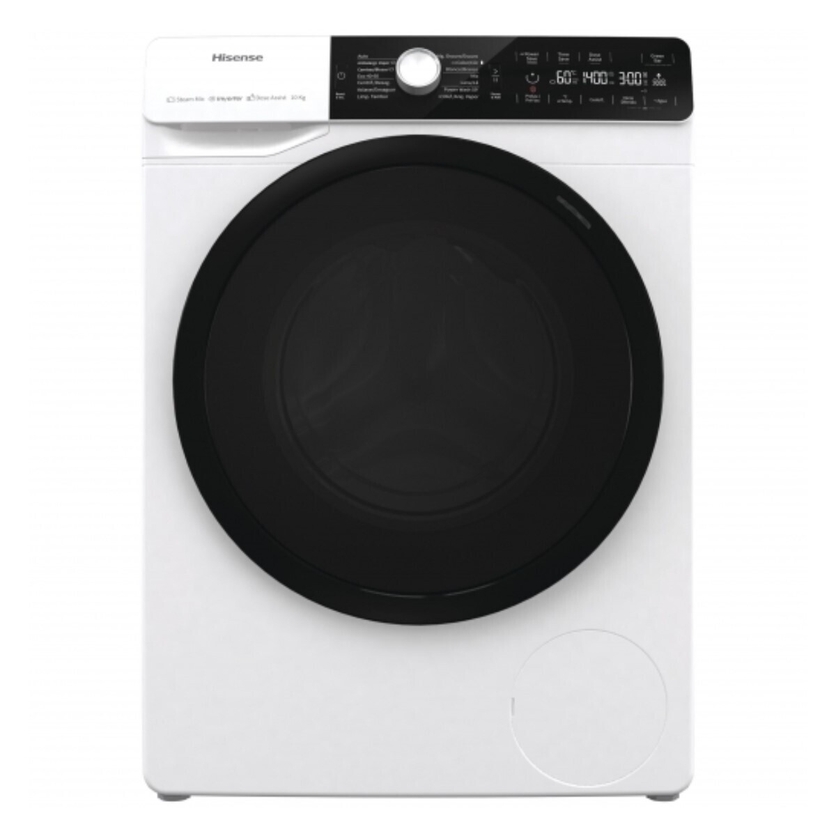 Hisense Πλυντήριο Ρούχων 10kg με Ατμό 1400 Στροφών WFGA10141VM