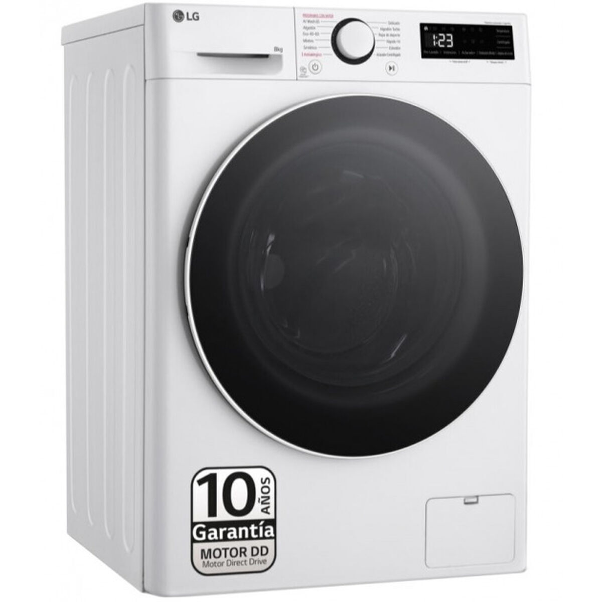 LG Πλυντήριο Ρούχων 8kg με Ατμό 1200 Στροφών F2WR5S08A0W