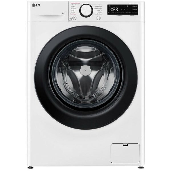 LG Πλυντήριο Ρούχων 9kg με Ατμό 1400 Στροφών F4WR5009A6W