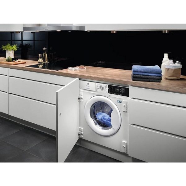 Electrolux Εντοιχιζόμενο Πλυντήριο Ρούχων 7kg με Ατμό 1400 Στροφών EWN7F447WI