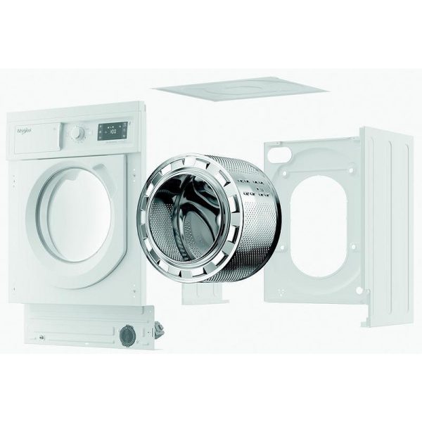 Whirlpool Εντοιχιζόμενο Πλυντήριο Ρούχων 8kg 1400 Στροφών WMWG 81485E EU