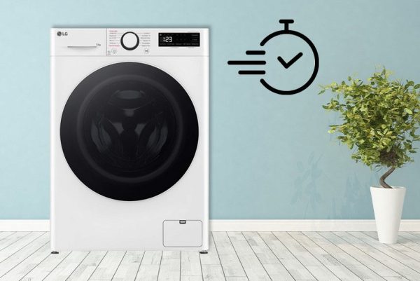 LG Πλυντήριο Ρούχων 13kg με Ατμό 1400 Στροφών F4R5013TSWW