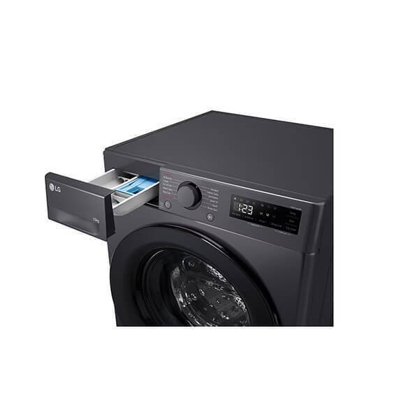 LG Πλυντήριο Ρούχων 10kg 1400 Στροφών Γκρι F4WR510SBM