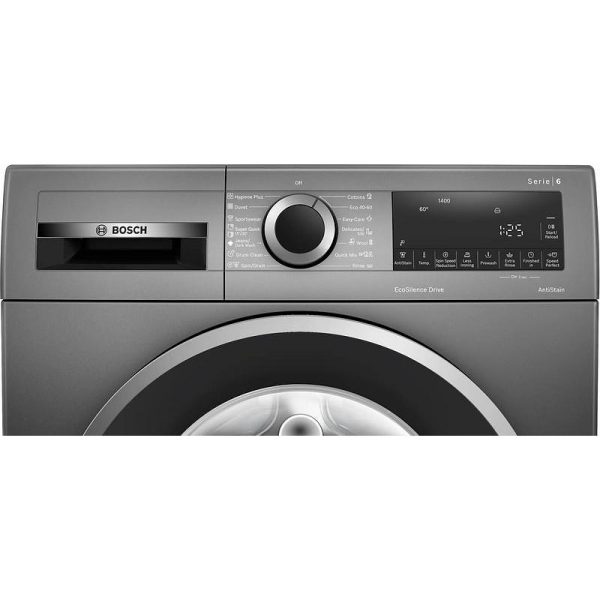 Bosch Πλυντήριο Ρούχων 9kg 1400 Στροφών Γκρι WGG2440REU